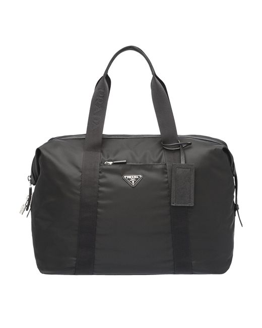 Prada Black Re-nylon Duffle Bag