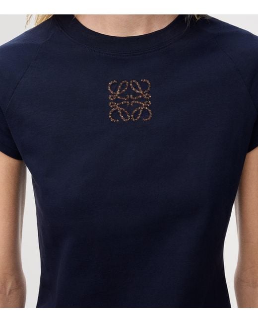 Loewe Blue X Paula's Ibiza Cotton-Blend T-Shirt