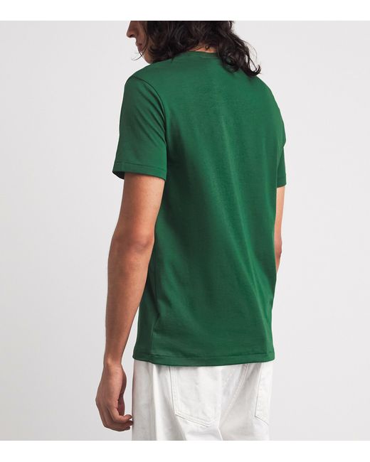 Polo Ralph Lauren Green Cotton Polo Pony T-Shirt for men
