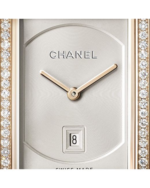 Chanel Black And Diamond Boy·Friend Watch