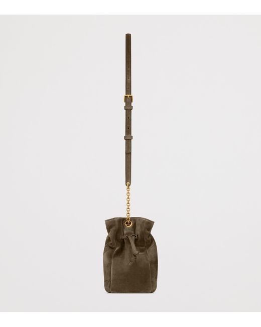 Saint Laurent Natural Suede Jamie Shoulder Bag