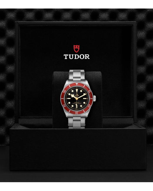 Tudor Metallic Stainless Steel Bay Watch for men