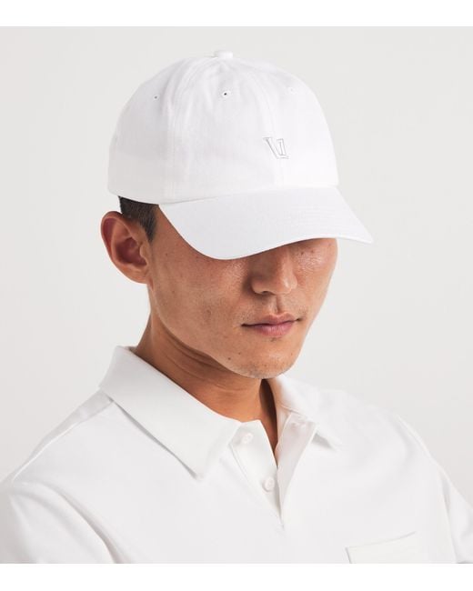vuori White Dad Baseball Cap for men