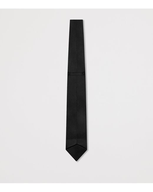 Tom Ford Black Lamb Leather Tie for men