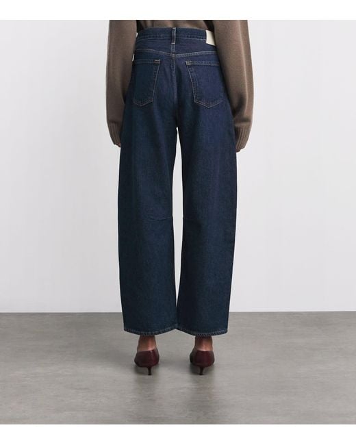 Citizens of Humanity Blue Miro Mid-Rise Relaxed Jeans