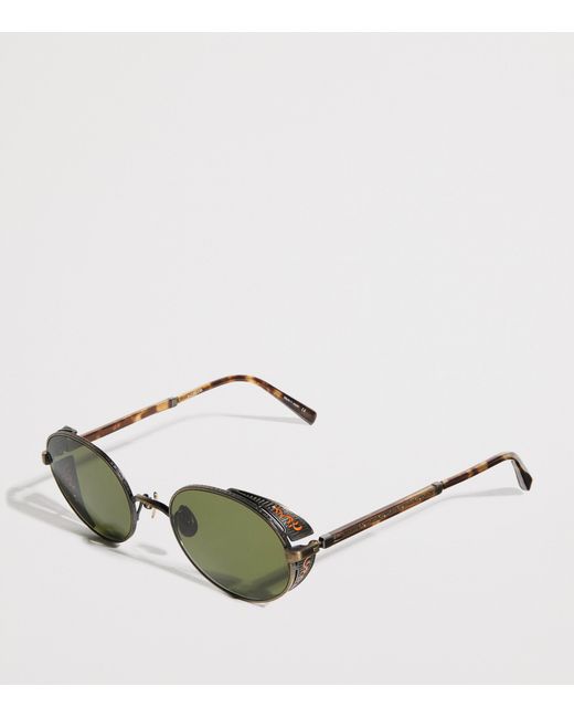 Matsuda Green M3137 Round Sunglasses for men