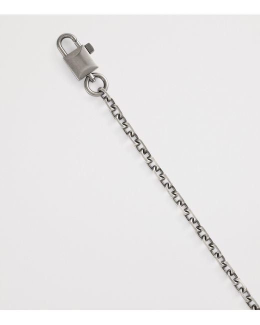 Dolce & Gabbana Metallic Chunky Padlock Necklace for men