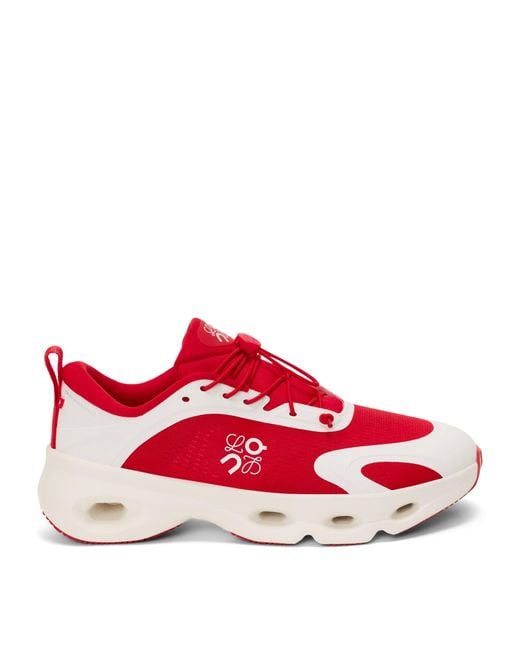Loewe Red X On Cloudsolo Trainers