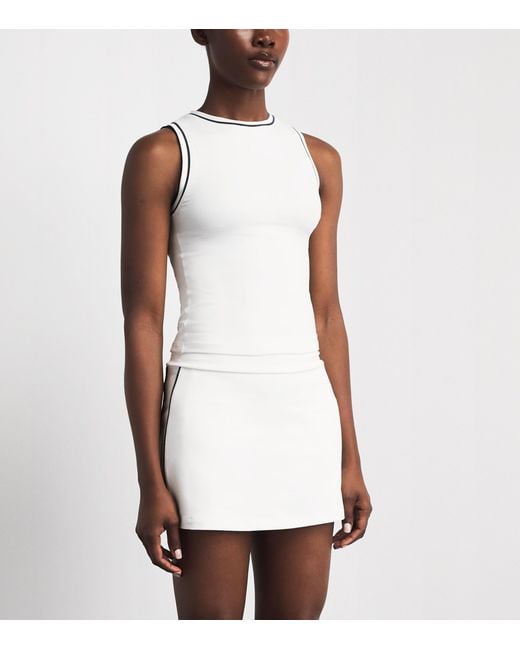 Varley White Lettie Tank Top