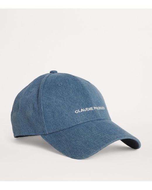 Claudie Pierlot Blue X New Era Denim Baseball Cap