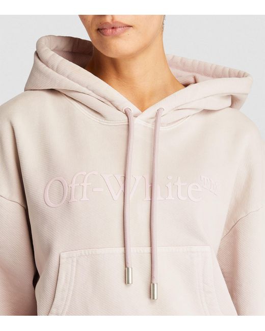 Off-White c/o Virgil Abloh Natural Oversized Laundry Hoodie