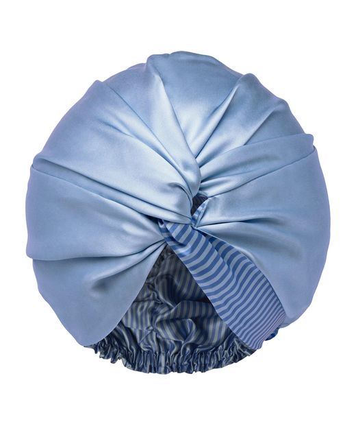 Slip Blue Mulberry Silk Head Wrap