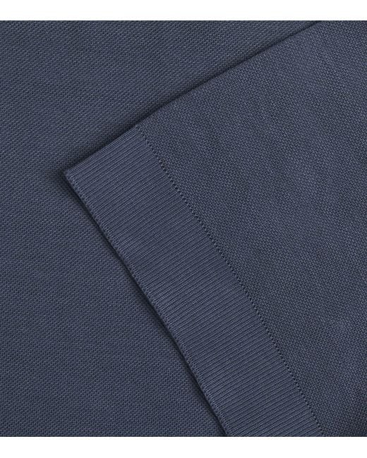 Eton of Sweden Blue Cotton T-Shirt for men