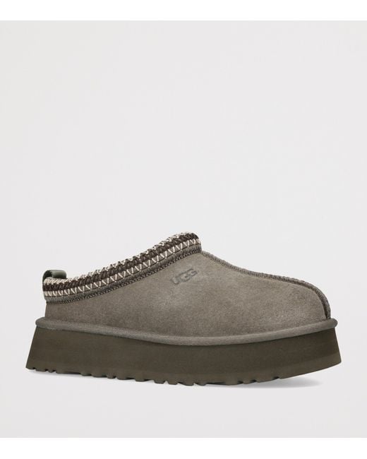Ugg Brown Suede Tazz Ii Slippers