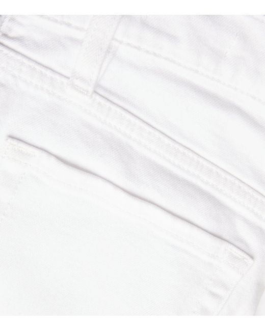 FRAME White Le Slim Palazzo Wide-leg Jeans