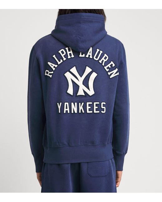 Polo Ralph Lauren Blue Ny Yankees Hoodie for men