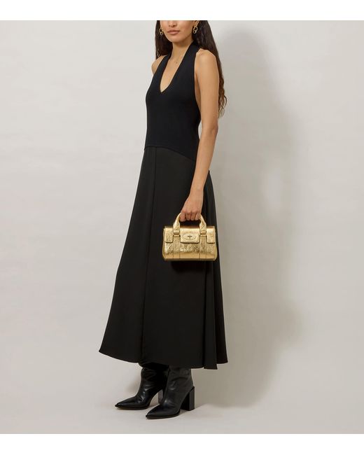 Mulberry Metallic Mini Bayswater Cross-Body Bag