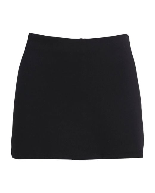 Skims Black Jersey Mini Skort