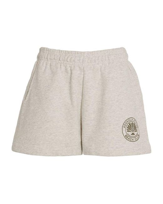 ADANOLA Natural Jersey Vacation Shorts