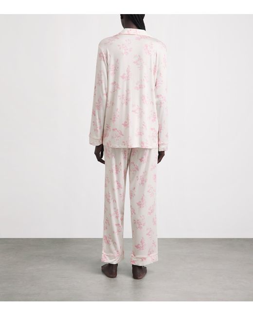 Eberjey Pink Floral Gisele Pyjama Set