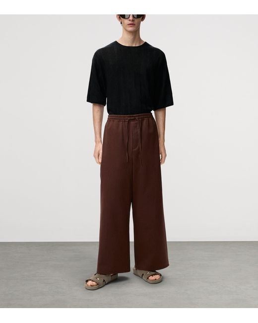 Loewe Black X Paula' Ibiza Linen-Blend T-Shirt for men