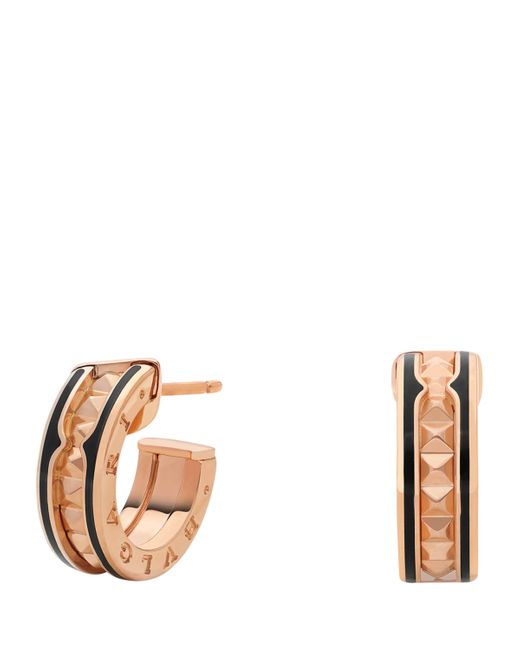 BVLGARI Natural B.Zero1 Rock Hoop Earrings