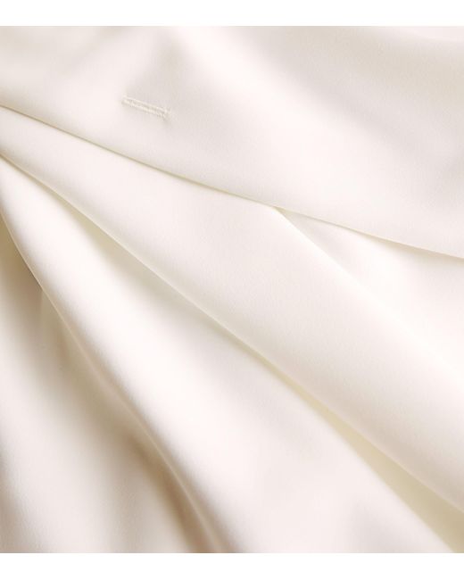 A.W.A.K.E. MODE White Deconstructed Midi Skirt