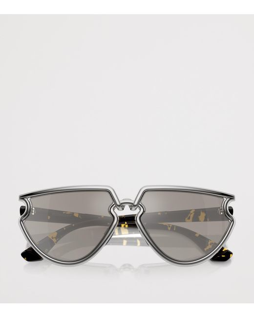 Burberry Gray Metal 0Be3152 Sunglasses