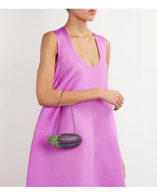 Judith leiber eggplant hotsell