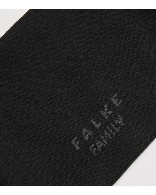 Falke Black Family Socks for men