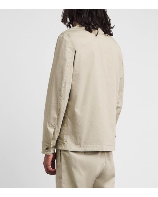 Barena Natural Cotton Lightweight Overshirt for men