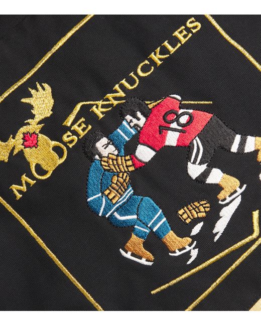 Moose Knuckles Black 3Q Down Jacket for men