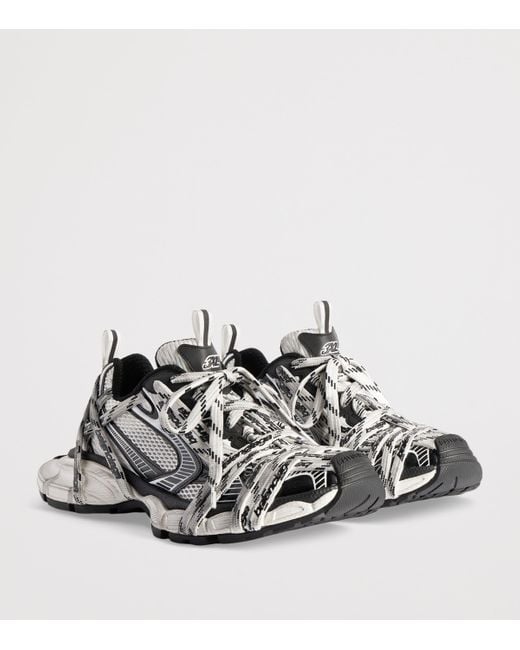 Balenciaga White 3Xl Extreme Laces Logo Sneaker for men
