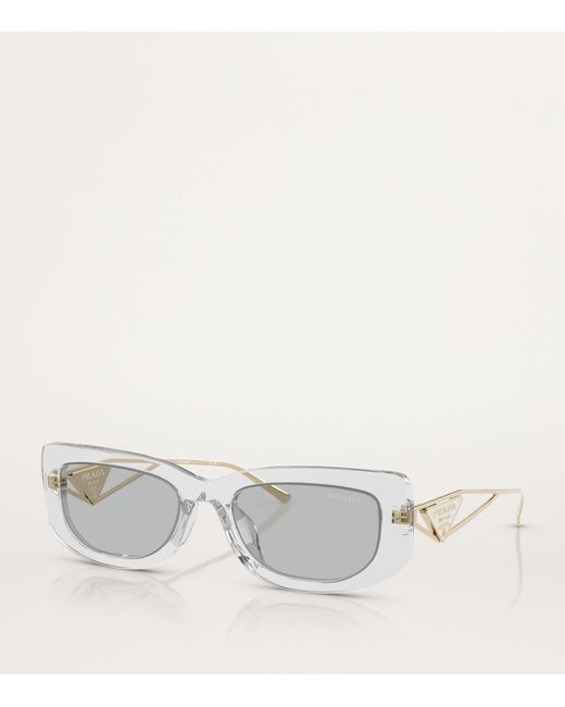 Prada Metallic Injected 14Ys Gry Shn Gry
