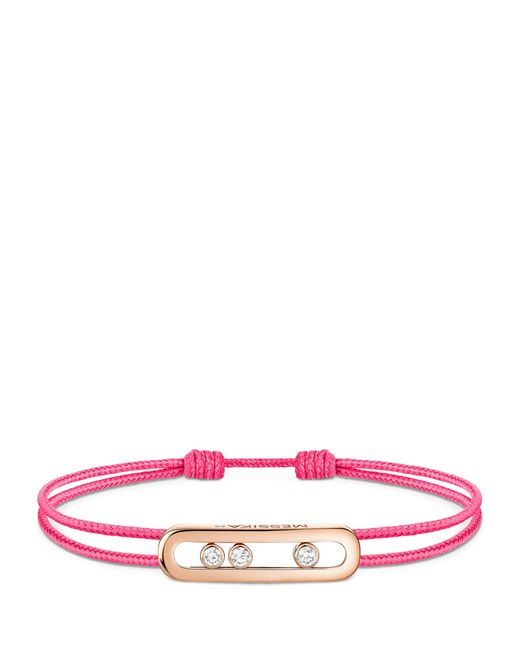Messika Pink Care(S) And Diamond Bracelet