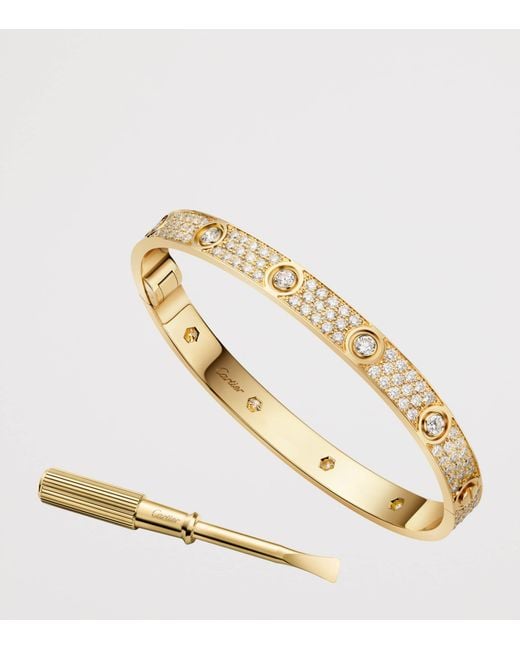 Cartier Natural Love And Diamond Bracelet