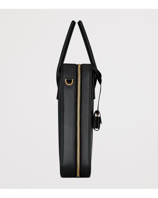 Saint Laurent Black Large Sac De Jour Bauletto Messenger Bag