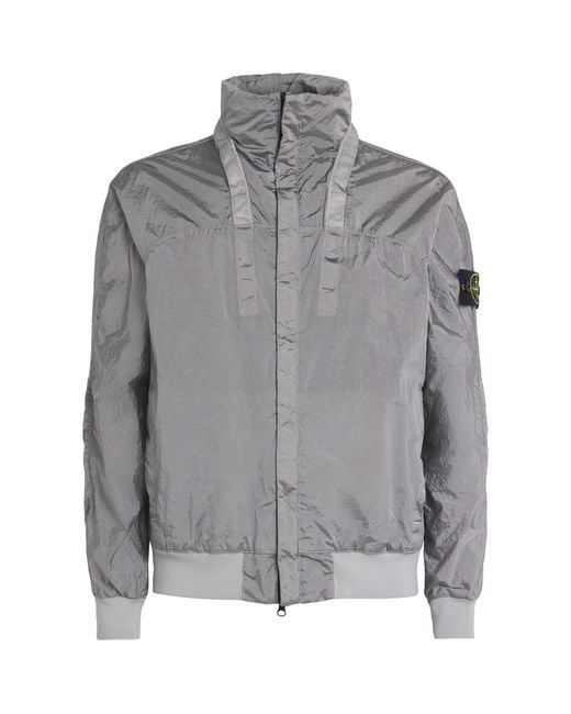 ジャケット・アウター Stone /Nylon l watro jacket Stone Island Nylon Watro-Tc Jacket in Gray for Men | Lyst