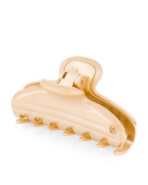 Alexandre De Paris Natural Plated Claw Hair Clip