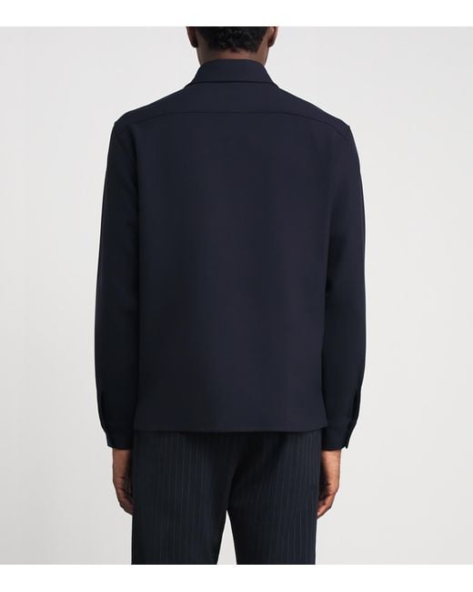 Sandro Blue Straight-Fit Shirt for men