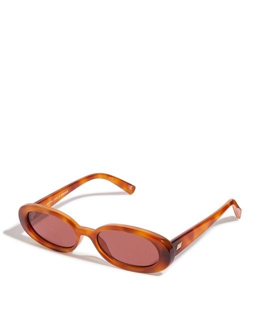 Le Specs Red Outta Love Vintage Tortoiseshell Sunglasses