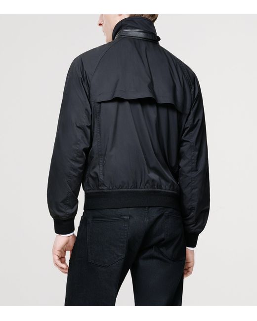Tom Ford Black Technical Bomber Jacket for men