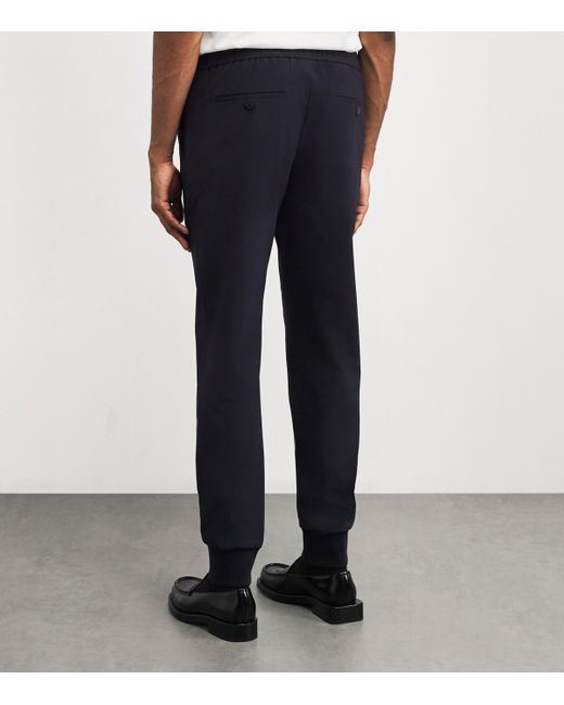 Wooyoungmi Blue Cuffed Trousers for men