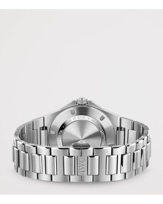 Iwc Metallic Stainless Steel Ingeniuer Automatic Watch for men