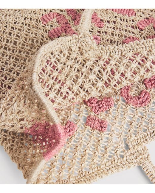 The Jacksons Natural Jute C'Est La Vie Lavinia Tote Bag