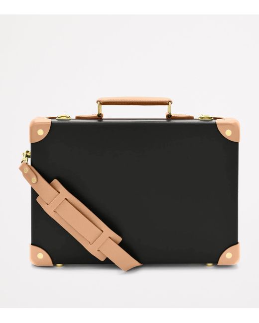 Globe-Trotter Black Safari Small Attaché