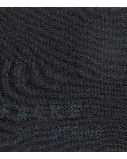 Falke Black Softmerino Socks