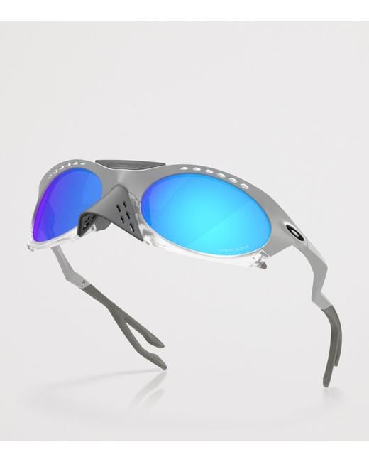 Oakley Blue Plantaris Oval Sunglasses for men