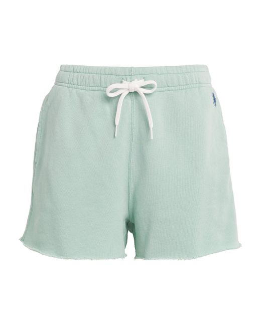 Polo Ralph Lauren Blue Fleece Polo Pony Shorts