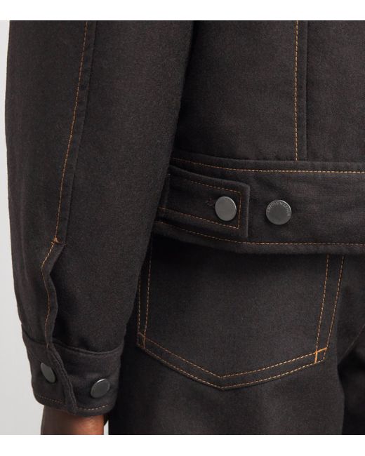 Emporio Armani Black Denim Jacket